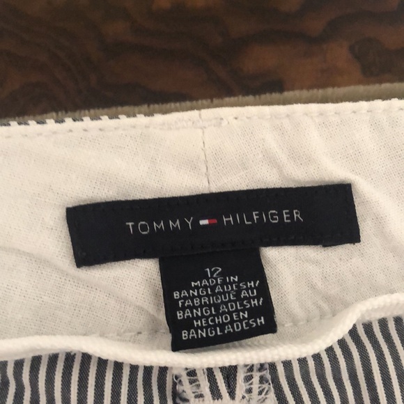 Striped cotton pants. - Picture 4 of 5